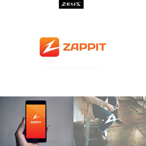 Lightning-style Z Logo