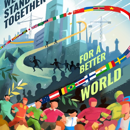 Peace/no war poster contest participation