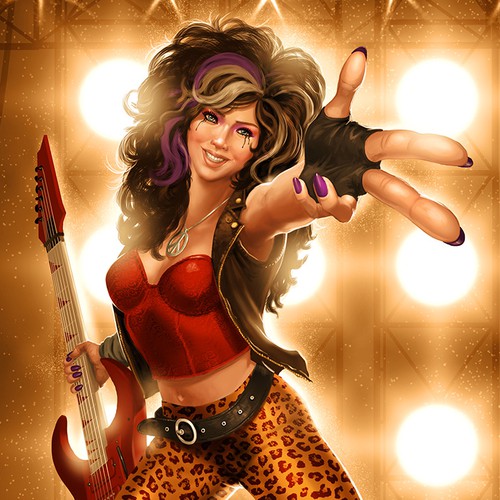 Lady Rocker 80's