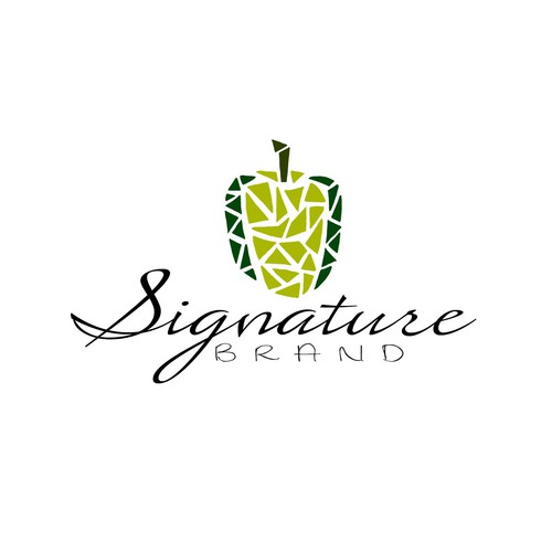 Organic produce logo