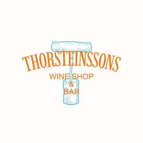 Vintage Logo for Wine shop