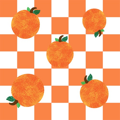 orange pattern