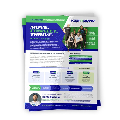 fitness flyer