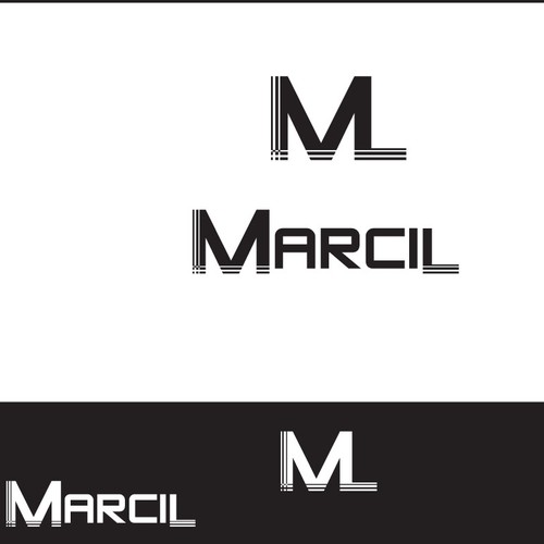 logo for 2 different choices :  Marcil or ML 
