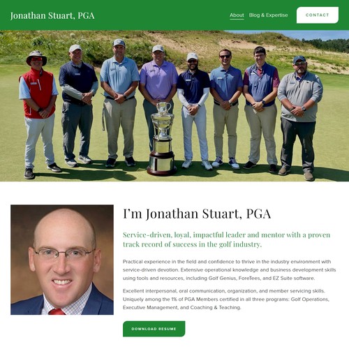 Jonathan Stuart, pga