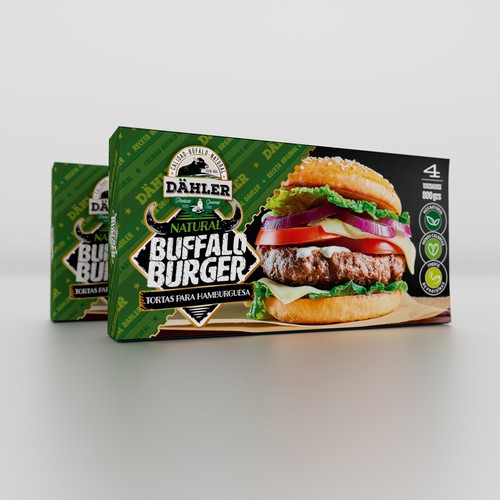 Buffalo Burger Packaging