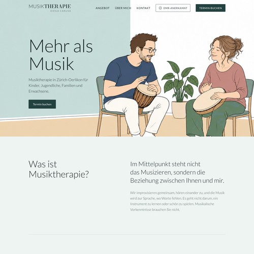 MusikTHERAPIE - Mehr als Musik – freundlich informiert über Musiktherapie. Therapeutische Beziehung