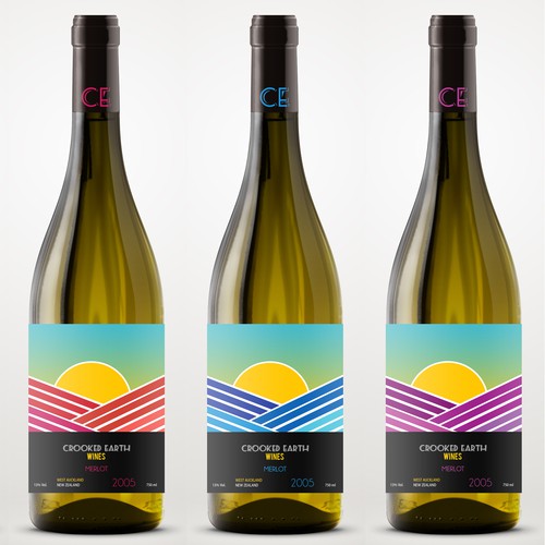 Create an unique engaging wine brand label for international brand