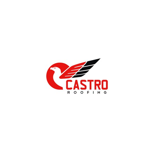 Logo - Create a communicative modern logo for a Castro Roofing's commercial division.