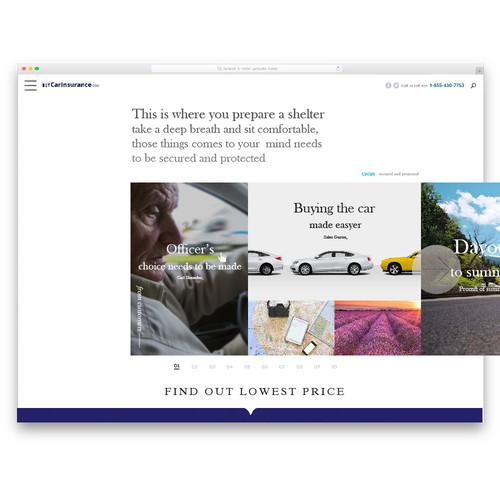 UX design for CarInsurance.com