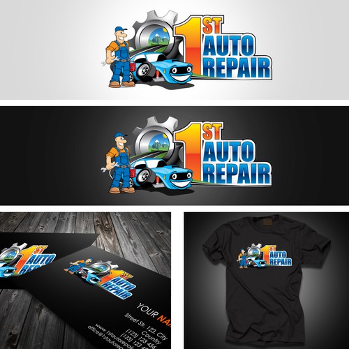 1st Auto Repair Logo