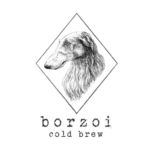 Logo concept for Borzoi Cold Brew