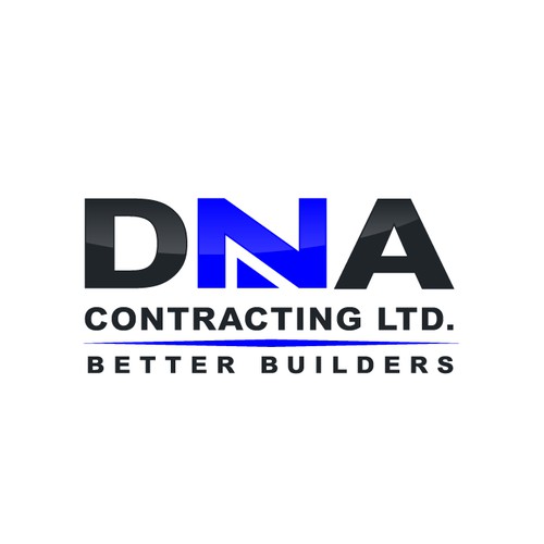 Custom logo for the construction industry - DNA Contracting Ltd.