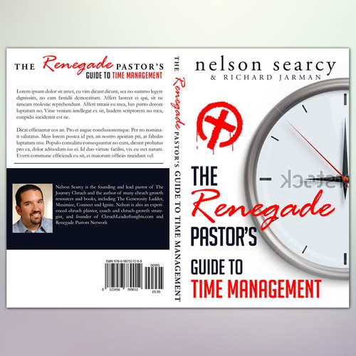 Book Cover Concept for "The Renegade Pastor's Guide to Time Management"