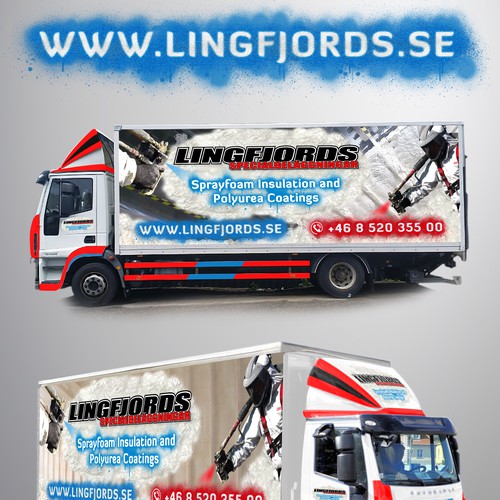 Lingfjords Truck Wrap