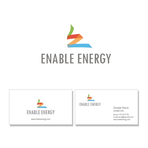 Logo and Business Card for Enable Energy