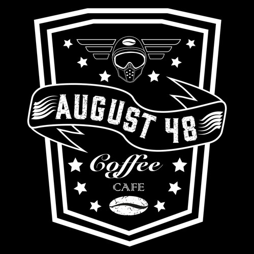 Create logo and bc for August48 coffee cafe