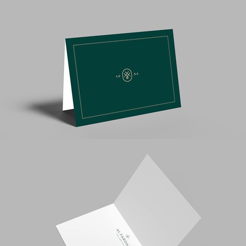 Luxury Greeting Card Concept