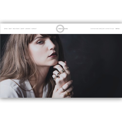 Ebba Goring | Squarespace Website