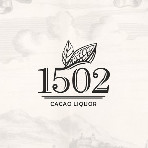 Logo concept for cacao liquor