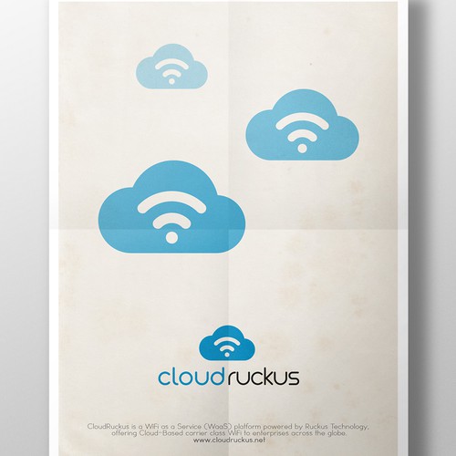 Poster design: WiFi in the cloud