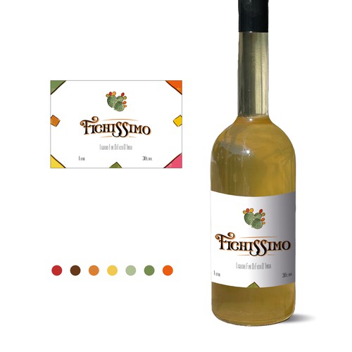 Label of liquor