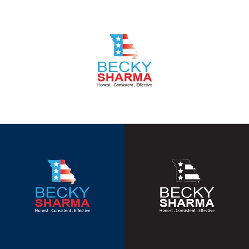 Create a winning political Logo. Becky Sharma