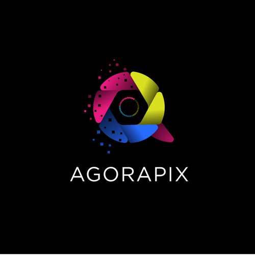 Agorapix Logo Design