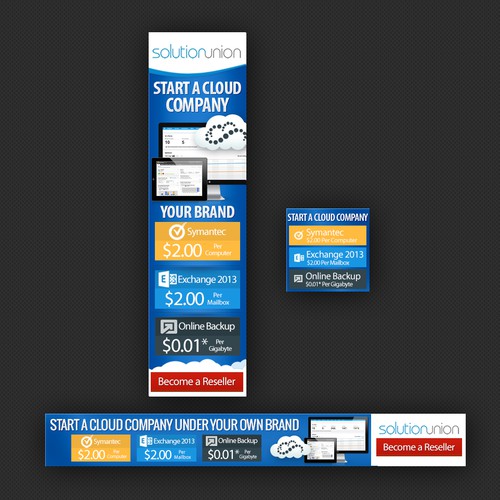 Cloud Hosting Banner Ads