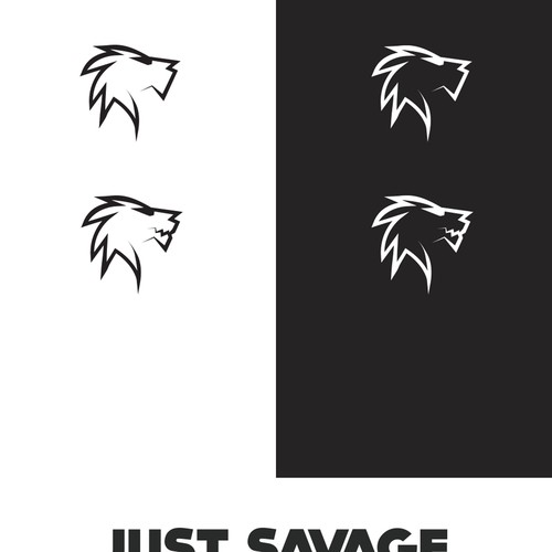 just savage lion head