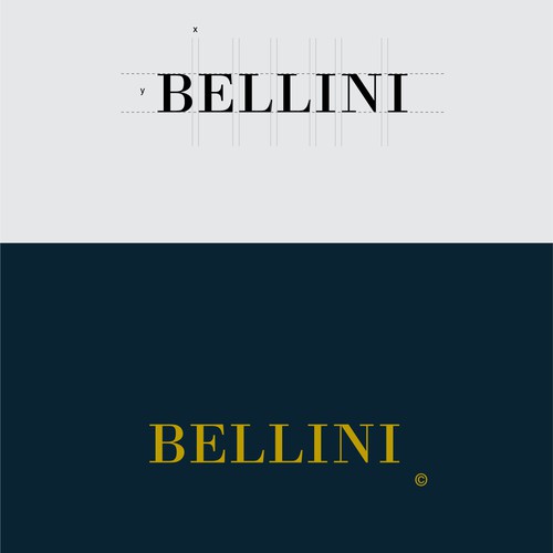 "Bellini" Furnitire Logo concept