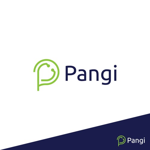 Logo design contest winner for Pangi logo design contest.