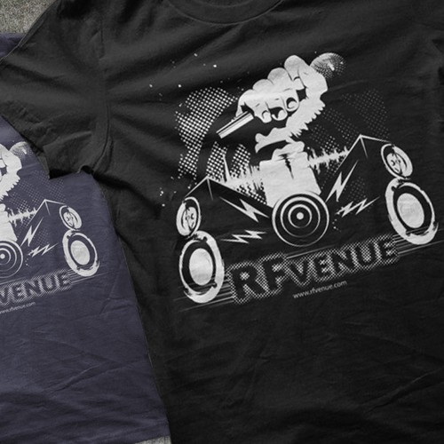Bold, Creative Artistic T-Shirt Design Based Off Our Logo!