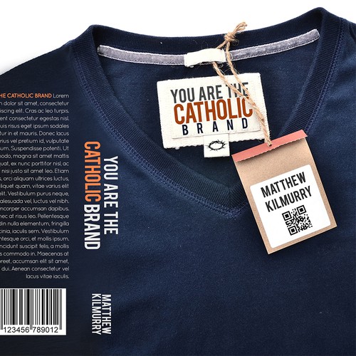 Design a creative cover for "You Are the Catholic Brand"