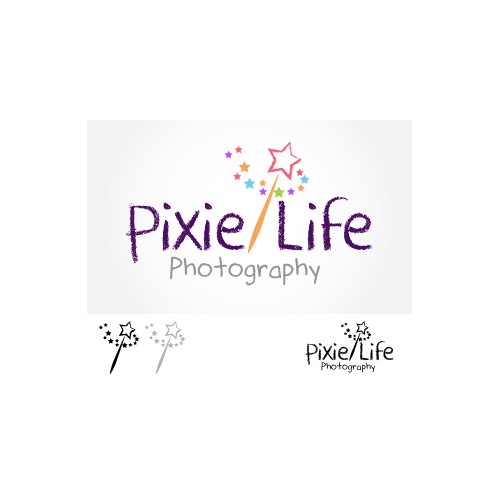 Logo design for pixie life photography
