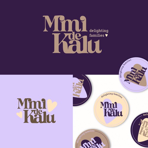 Hand-drawn logo for Mimi de kalu