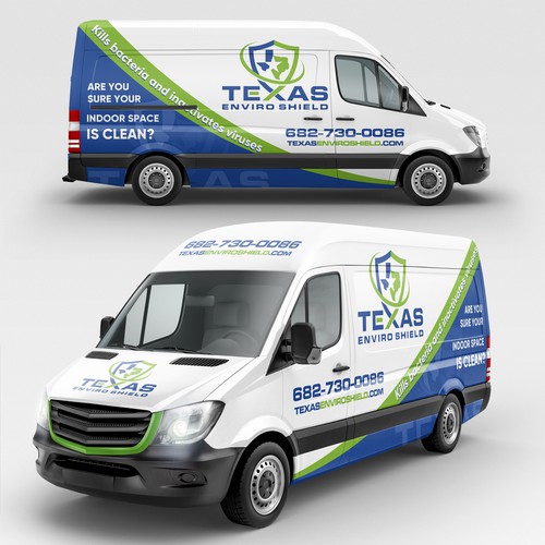 Texas Enviro Shield Van Wrap