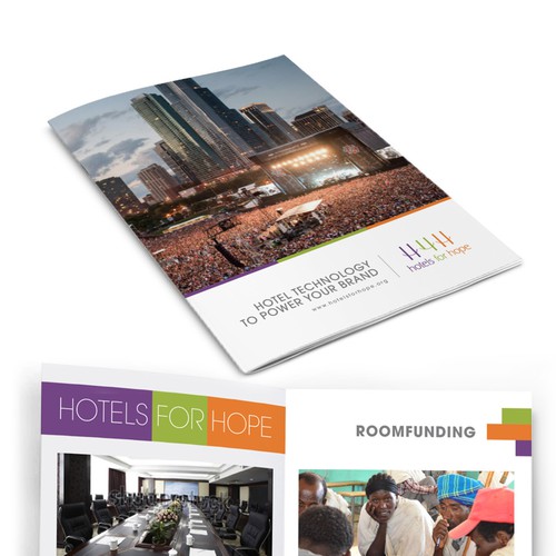 HOTELS FOR HOPE BROCHURE DESIGN