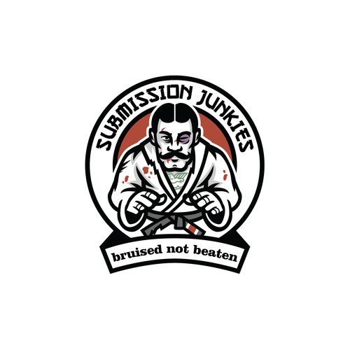 Bold Character logo for Jiu Jitsu Club