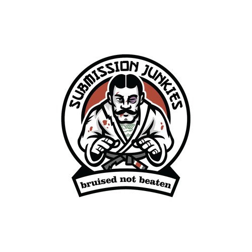 Bold Character logo for Jiu Jitsu Club