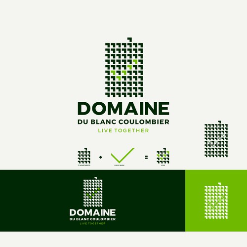 Logo for a condominium.