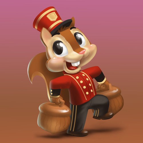 Bellboy squirrel