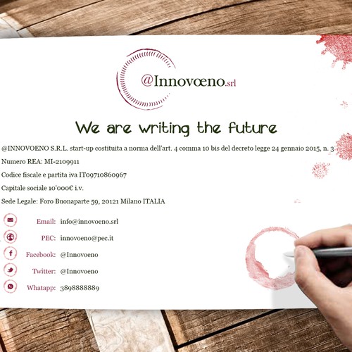 Web Landing page for Innovoeno