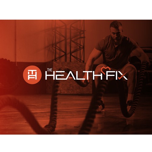 Logo for a health and fitness company