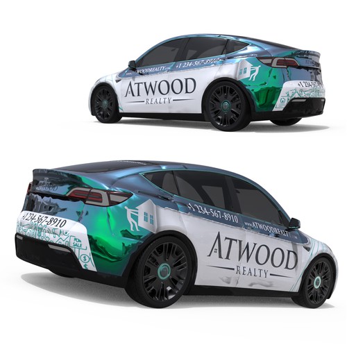 Car wrap - Atwood real estate