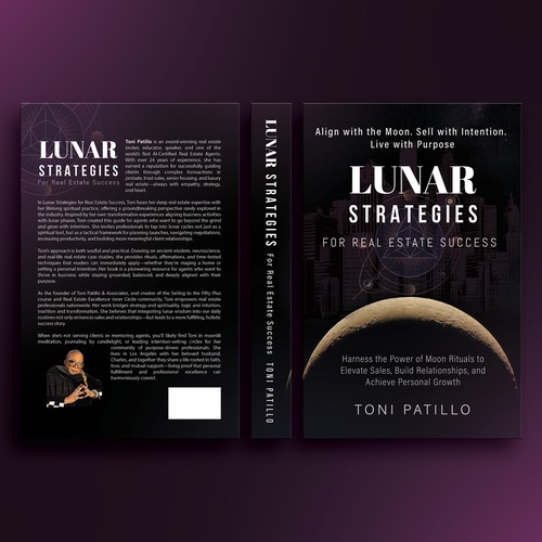 Book Cover Design for "Lunar Strategies For Real Estate Success by Toni Patillo".