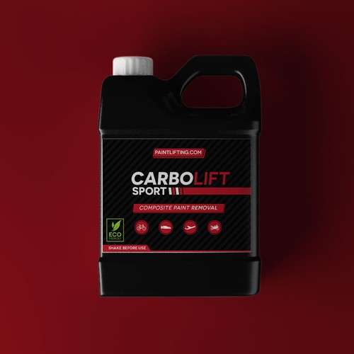 Cool Paint Lifter Product Label Design