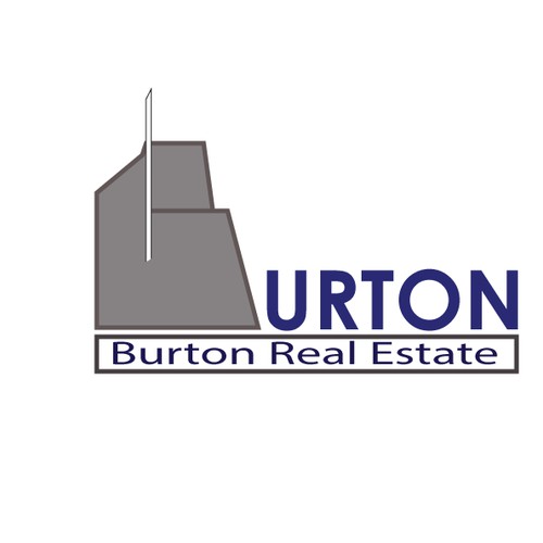 Create a clean and creative Real Estate Investment logo for Burton Real Estate.