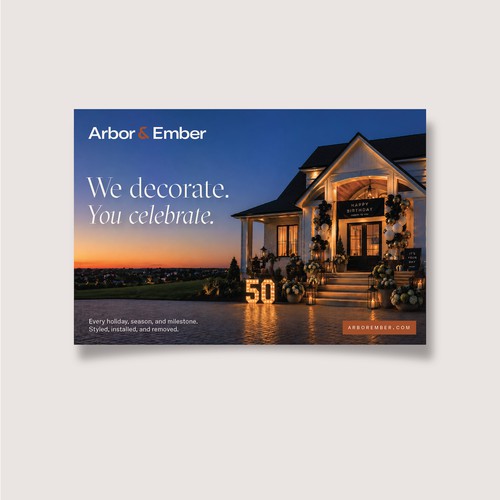 Lifestyle brand flyer