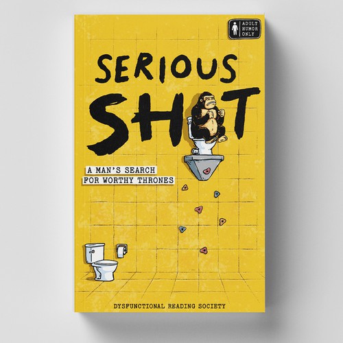 Book Cover for funny toilets